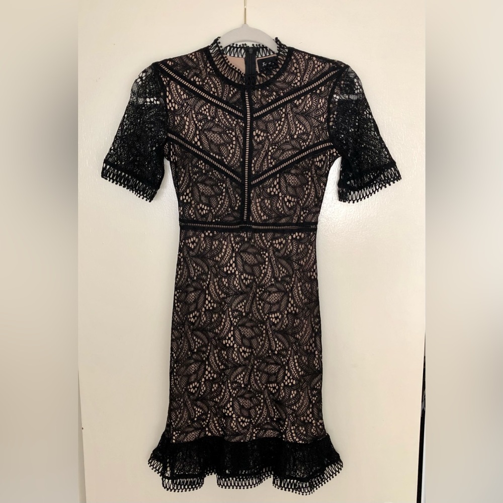 Designer Bardot dress. Seize Xs petite.